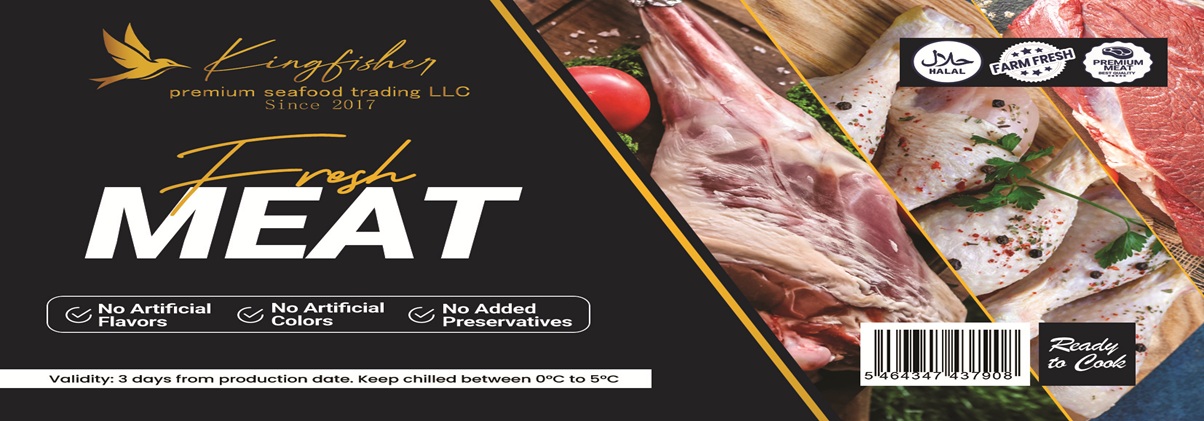 Fresh meat striker design (8x14cm)